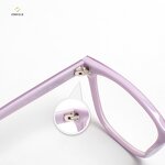 Optical Frame Manufacturer - Omelle Italy Design Mazzucchelli Acetate Women Anti Blue Light Computer