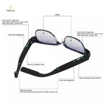 Smart Sunglasses Manufacturer - OEM Open-Ear UV400 Polarized Touch Control for Sport Audio Sun Running Cycling