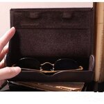 Eyewear Accessory Manufacturer - OMELLE Luxury Packaging Rectangle Bag with Magnet Eyeglasses Case