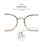 Eyeglasses Frames Manufacturer - Super Lightweight Screwless No Screw Stainless Steel Optical