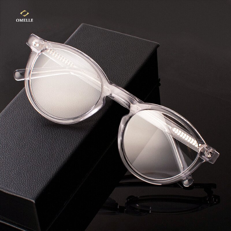 Glasses Frame Manufacturer - Omelle 2025 Latest Retro Acetate for Men Wholesale Customized Logo