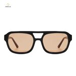 Sunglasses Manufacturer - Women's Retro Oversized Square Acetate & TR90 Frame TAC Lens UV400 & Blue Light