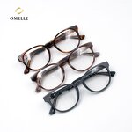 Eyeglasses Frames Manufacturer - Unisex Anti-Blue Ray Computer Gaming Round with Solid Pattern