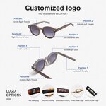Sunglasses Manufacturer - Shenzhen High Quality Men's Retro Polarized UV400 Handmade Acetate Brown Gray Unisex