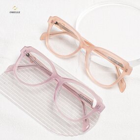 Optical Frame Manufacturer - Italy Design Custom Logo Acetate Candy Color for Women