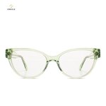 Eyeglasses Manufacturer - Fashion Women Crystal Acetate Frame Optical Spectacles High Quality Female
