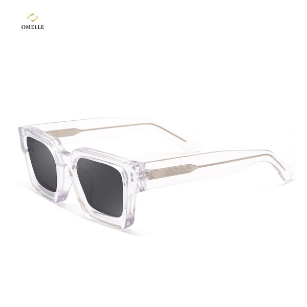 Eyeglasses Frame Manufacturer - Latest Designer Oversized Square Lightweight Fashionable Optical Acetate Solid Pattern