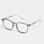 Computer Glasses Manufacturer - OMELLE Trendy Rectangle Anti-Blue Light TR90 Blue Ray Frame Men's