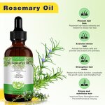 Rosemary Oil - 120ml Pure Natural Organic Cold Pressed Hair Growth Extract