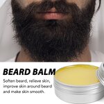 Beard Grooming Kit - Custom Logo Organic Oil Balm Hair Growth Gift Set for Men