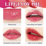 Lip Gloss Set - 5 Pack Liquid Lip Glow Oil High Shine Make up Kit