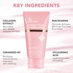 Facial Mask - 75ml Collagen Night Wrapping Anti Aging Peel Off Sleeping Mask