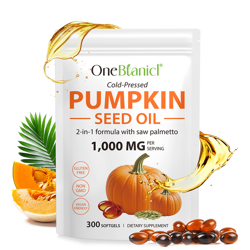 Softgel Manufacturer - Wholesale Pumpkin Seed Oil 300 Counts Saw Palmetto Hair Growth