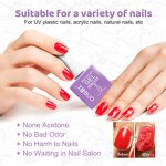 Nail Polish Remover - 15ml Natural Organic Vegan Quick Removal Soak Off