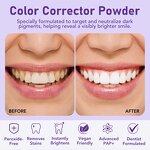 Teeth Powder Manufacturer - 30g Natural Mint Instant Whitening Purple Cleaning