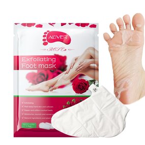 Foot Mask Manufacturer - Chemical Deep Nourishing Exfoliating Rose Spa Socks