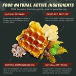 Tallow Balm Manufacturer - 120g Frankincense Castor Oil Grass Fed Anti-aging