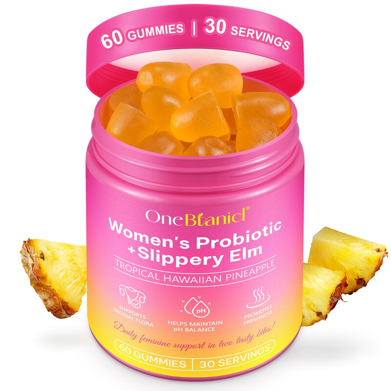 Gummy Manufacturer - Wholesale Pineapple Feminine Probiotics Slippery Elm PH Balance