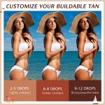 Self Tanner Drop - Private Label Natural Vegan Sunless Tanning Oil Serum