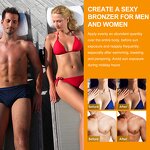 Tanning Cream - Natural Organic Carrot Golden Tanning Accelerator Sun Tan