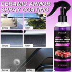 Car Coating Spray - 4 in 1 Paint Scratch Removal Ceramic Wax Waterless Wash