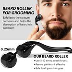Beard Grooming Kit - Custom Logo Organic Oil Balm Hair Growth Gift Set for Men