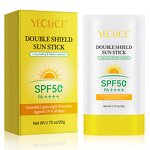 Sunscreen Stick - Customized Natural Vegan SPF 50 Double Shield Eco Friendly