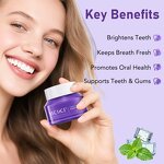 Teeth Powder Manufacturer - 30g Natural Mint Instant Whitening Purple Cleaning