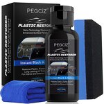 Plastic Restorer - OEM Auto Interior Exterior Back to Black Gloss Coating