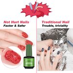 Nail Polish Remover - Private Label UV Gel Instant Burst Magic Liquid