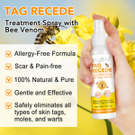 Skin Tag Remover - 60ml Advanced Spray Natural Bee Venom Moles Warts Removal