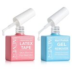 Liquid Latex Tape - Pink Peel Off Skin Barrier Fast Nail Polish Remover