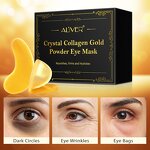 Eye Mask Manufacturer - 25 Pairs 24K Gold Aloe Vera Collagen Puffy Dark Circles