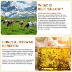 Tallow Cream - Wholesale Whipped 100% Grass-Fed Beef Tallow Honey Balm Hydrating