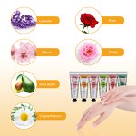 Hand Cream Set - Custom Logo 6 Pack Cute Anti Aging Moisturizing Gift Set