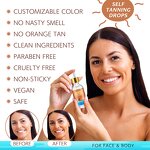 Self Tanning Serum - Wholesale Natural Effective Color Correcting Sun Tan