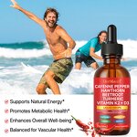 Liquid Drop Manufacturer - 60ml Cayenne Pepper Extract Hawthorn Berry Metabolism