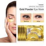 Eye Mask Manufacturer - Private Label 24k Gold Crystal Collagen Dark Circles