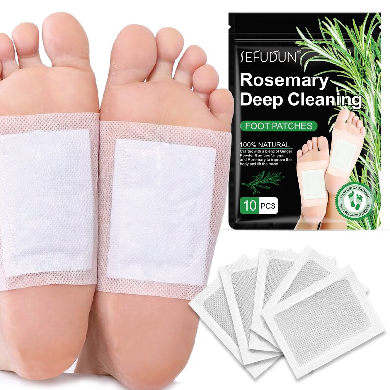 Foot Patch Manufacturer - 100% Natural Rosemary Bamboo Detox Slimming Better Sleep