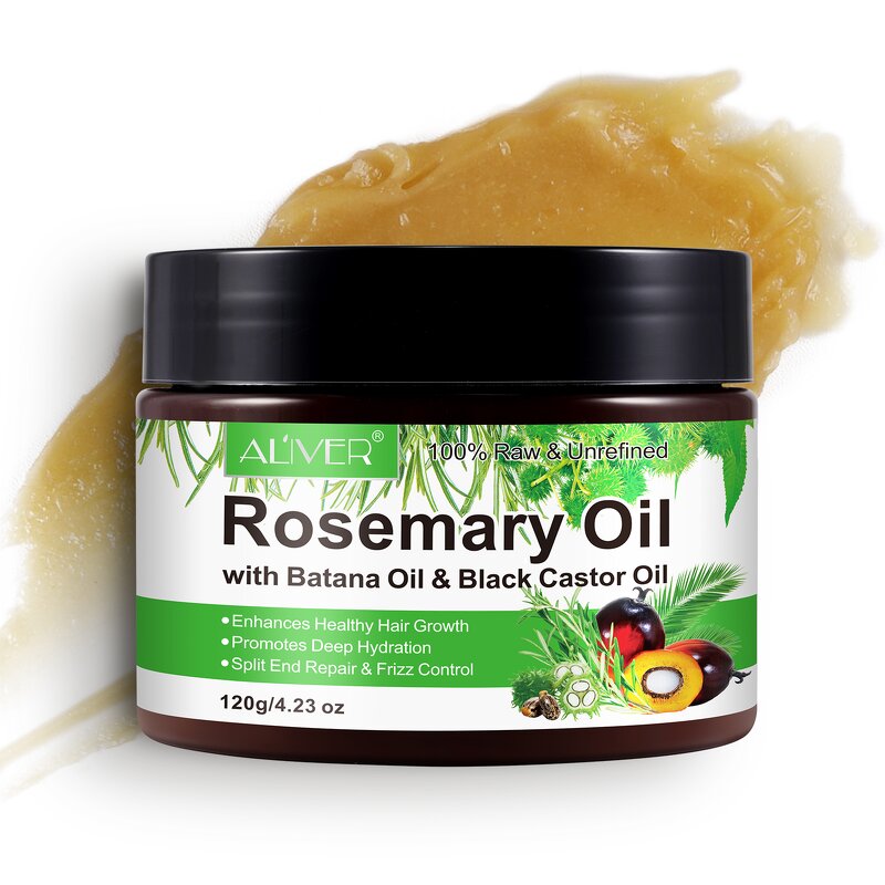 Rosemary Oil - Private Label Raw Butter Batana Black Castor Hair Growth