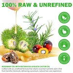 Rosemary Oil - Private Label Raw Butter Batana Black Castor Hair Growth