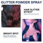Glitter Spray - Private Label Long Lasting Highlighter Hair Face Body Party Deco