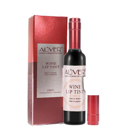 Lip Gloss Manufacturer - Private Label 6 Colors Wine Bottle Waterproof Lip Stain