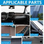 Plastic Restorer - OEM Auto Interior Exterior Back to Black Gloss Coating