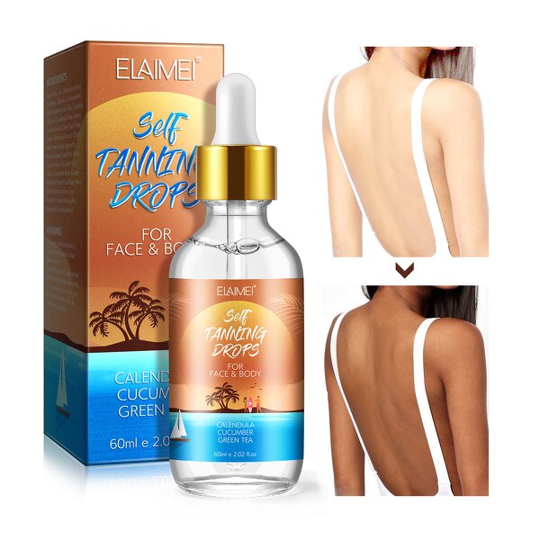 Self Tanning Serum - Wholesale Natural Effective Color Correcting Sun Tan