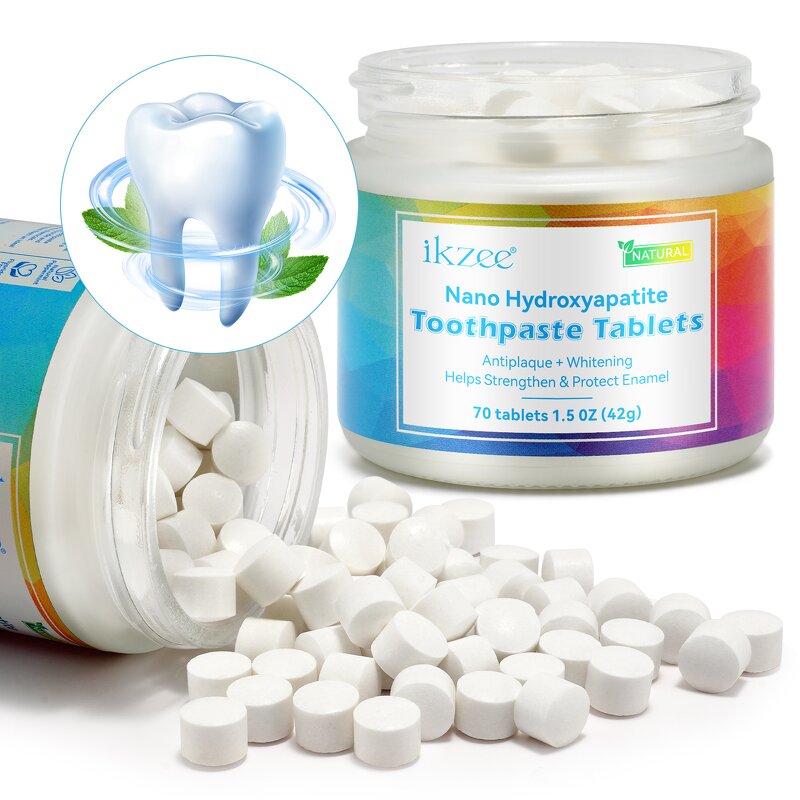 Toothpaste Tablet - Private Label Travel Nano Hydroxyapatite Strengthen Teeth Solid
