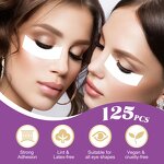 Lash Patch Manufacturer - 125pcs Medical Tape Silicone Foam Under Eye Gel Pads