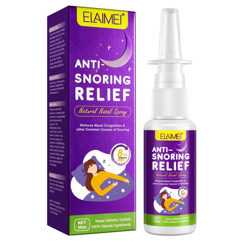 Anti Snoring Spray - Wholesale Natural Throat Breathing Relief Nasal Mist for Men Women