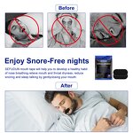 Sleep Strip Manufacturer - Private Label 30 Pcs Black Anti Snoring Lip Shaped Breath