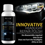 Headlight Restore - Car Head Light Repair Polish Fluid Scratch Remover Kit